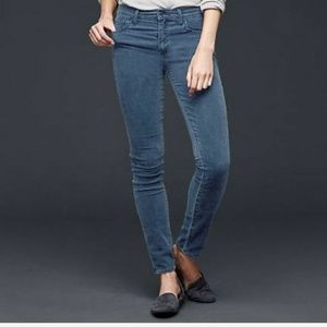 Gap skinny blue cords
